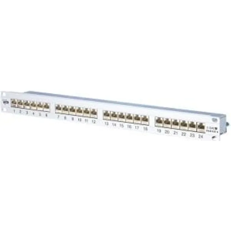 METZ CONNECT BTR IT CONNECT E-DAT C6 24x8(8) Cat.6 - Patch Panel - Silber - 1U - 24 Ports (130855-E)