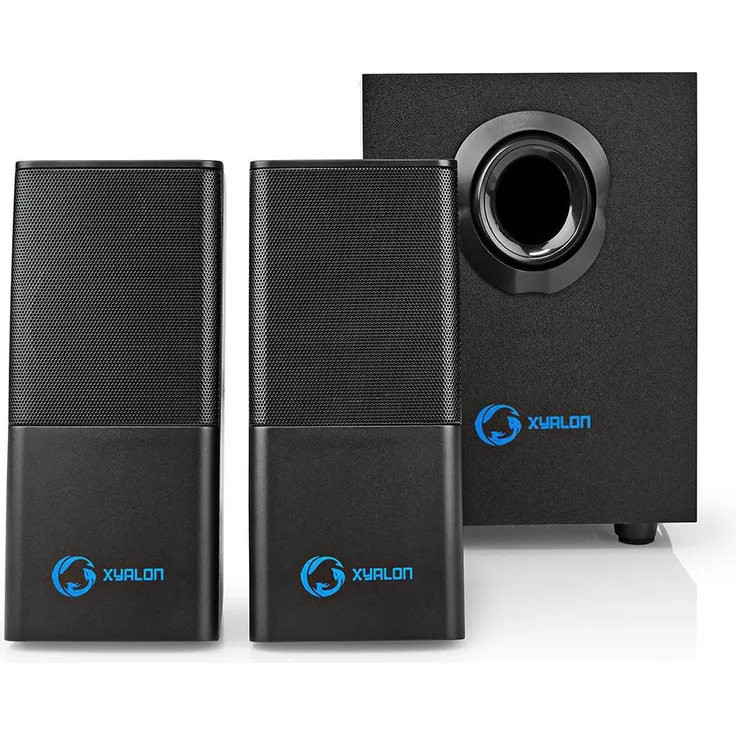 Gaming-Lautsprecher 2.1 USB-betrieben 3,5-mm-Klinke RMS: 11 W