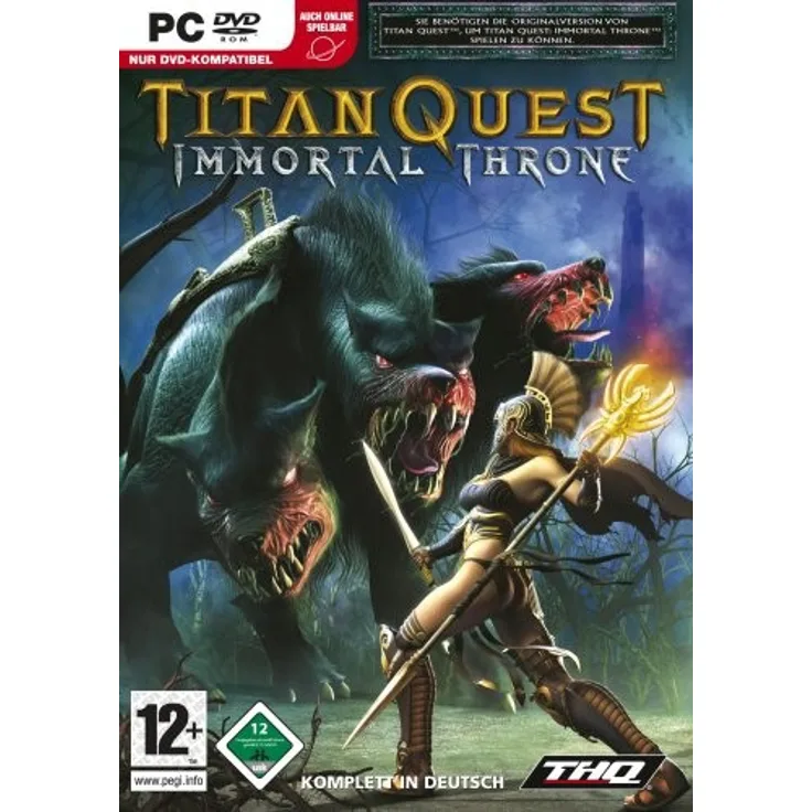 Titan Quest: Immortal Throne (Add-On) (DVD-ROM) (PC)