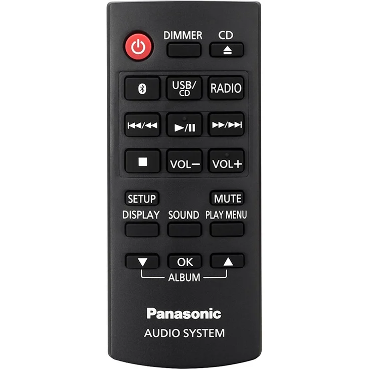 Panasonic SC-PM250EG-K Micro-mit HiFi-System (Bluetooth, CD, UKW, 20 W RMS) schwarz – Bild 2