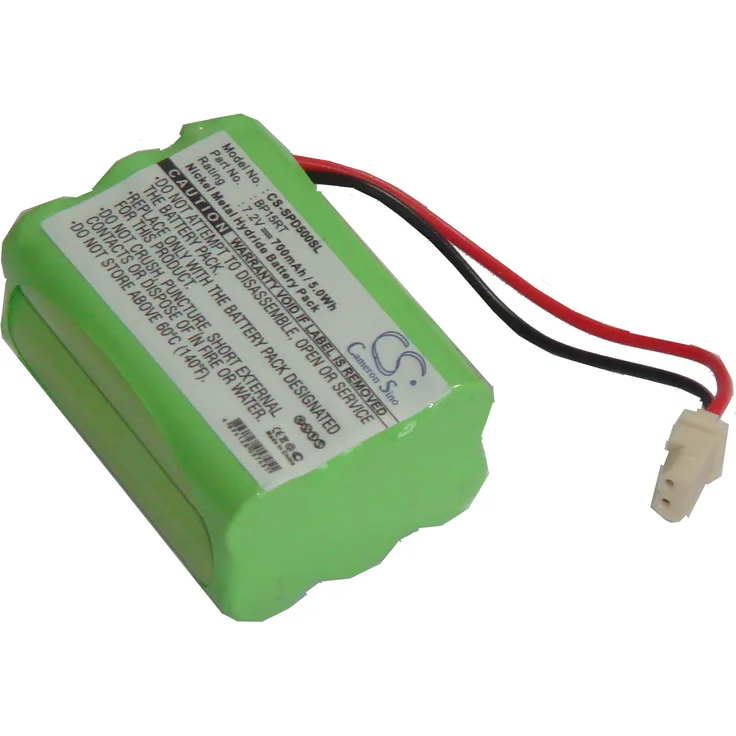 vhbw NiMH Akku 700mAh (7.2V) für Hundehalsband, GPS Receiver Dogtra Transmitter 1100NC, 1200, 1600, D500B, D500T, RRD, RRS wie BP15RT, BP-15RT.