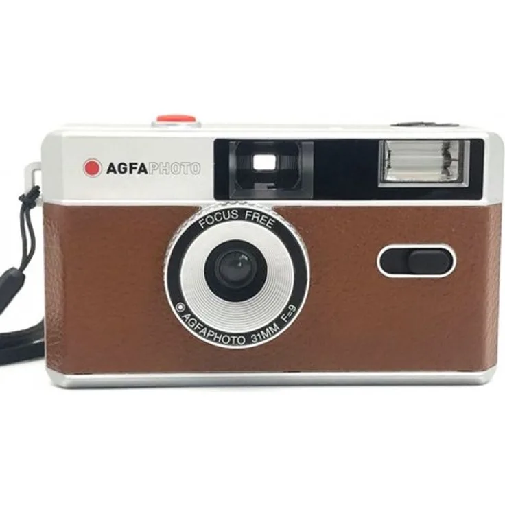 AgfaPhoto Analoge 35mm Foto Kamera brown
