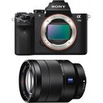 Sony Alpha 7M2 E-Mount Vollformat Digitalkamera IL-7M2 Zeiss Kit (24,3 Megapixel, 7,6cm (3 Zoll) LCD Display, Full HD Video, Vollformat Exmor CMOS Sensor inkl. SEL-2470Z Objektiv) schwarz
