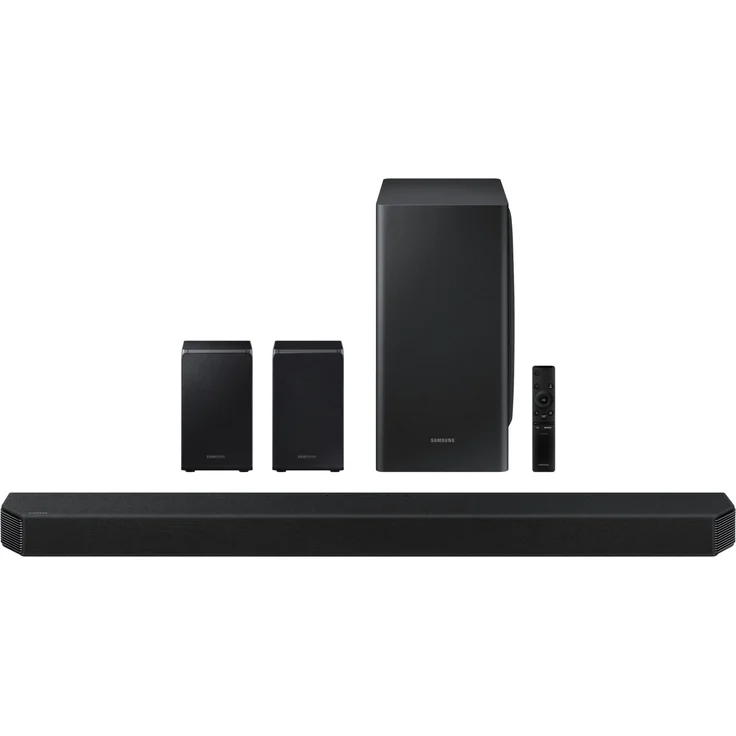Samsung HW-Q950T 9.1.4 Soundbar mit Subwoofer, Dolby Atmos, kabellos/kabelgebunden, geeignet für TV, schwarz (2020) - Preisvergleich – Bild 19