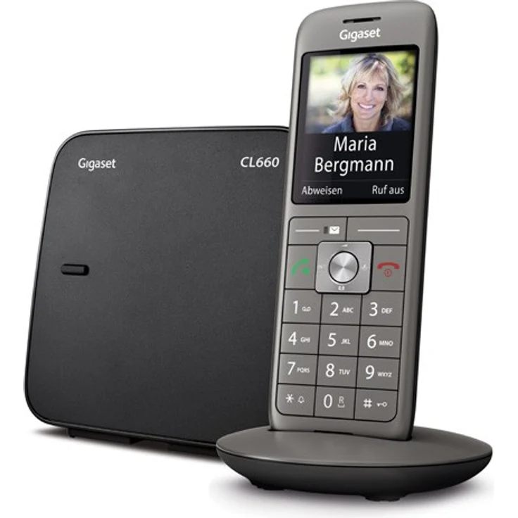 Gigaset CL660A Analog-Telefon grau mit AB – Bild 3