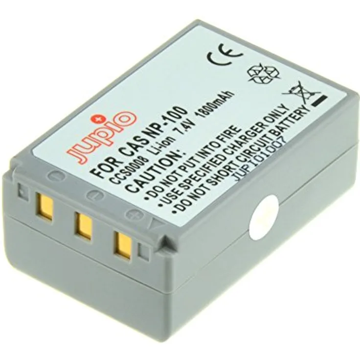 Jupio CCS0008 Kamera Akku für Casio Exilim NP100