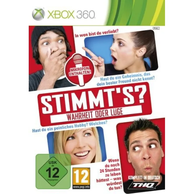 Stimmts...? Wahrheit oder Lüge inkl. Mikrofon (Xbox 360) - Preisvergleich