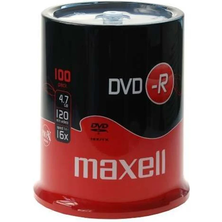 Maxell DVD-R 4.7GB 100er-Spindel - Preisvergleich – Bild 1