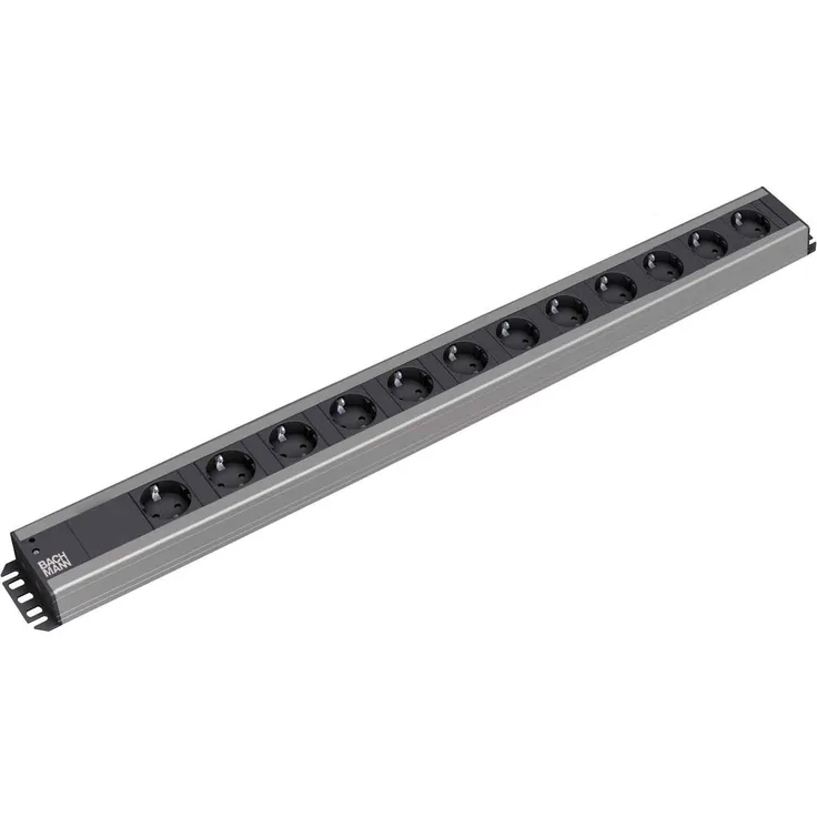 Bachmann 300.002 Handwerkerleiste 12-fach, Schwarz