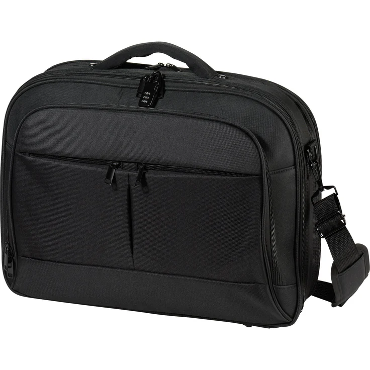 Vivanco NB PROF1 17.3 Business Laptop Tasche (43,9 cm (17,3 Zoll), Schloss, Trolleyband, Organizerfunktion) schwarz