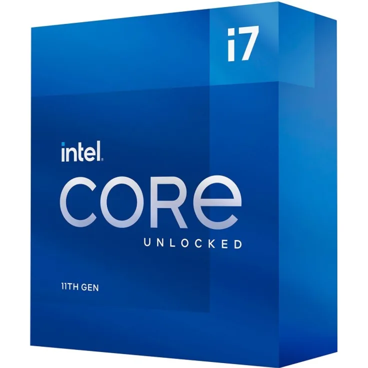 Intel Core i7-11700K, 8 Kerne (16 Threads), 3,6 - 5 GHz, Boxed (ohne Kühler) (BX8070811700K)