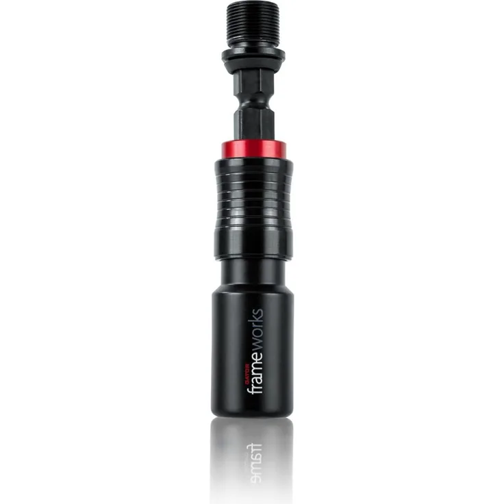 Gator Frameworks Microphone Clip Quick Release Stand Attachment, (GFW-MIC-QRTOP),Black