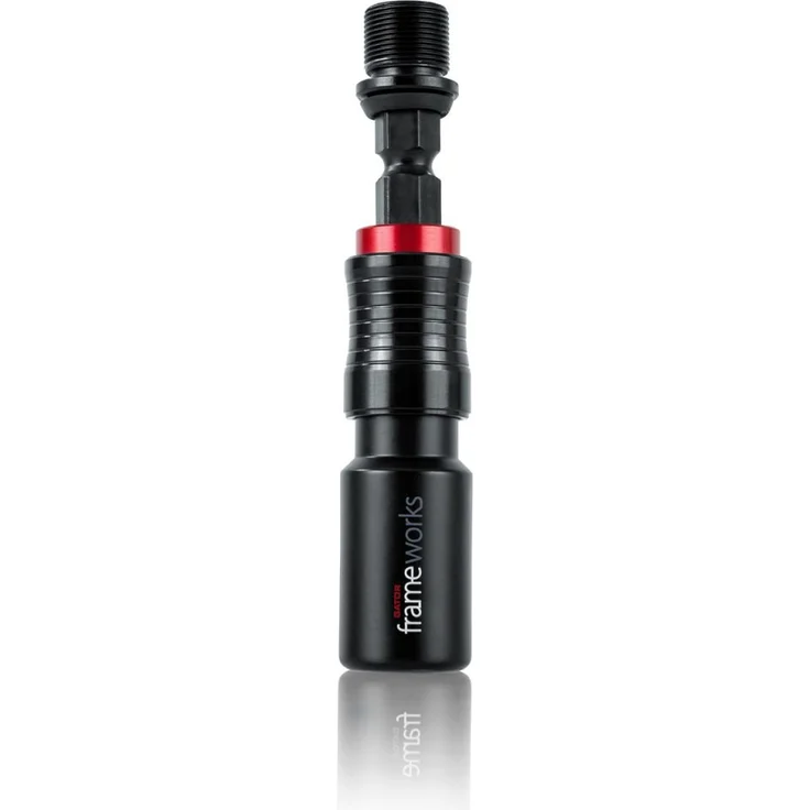 Gator Frameworks Microphone Clip Quick Release Stand Attachment, (GFW-MIC-QRTOP),Black