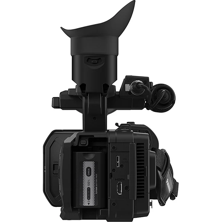 Panasonic HC-X1E Profi-Camcorder (4K 24p, UHD 60p-50p, FHD 60p-50p, 24mm Leica Dicomar Objektiv, OLED Sucher, 8,9 cm Wide LCD, integrierte ND Filter, 2 XLR Eingänge, 2 SD Slots) schwarz – Bild 6