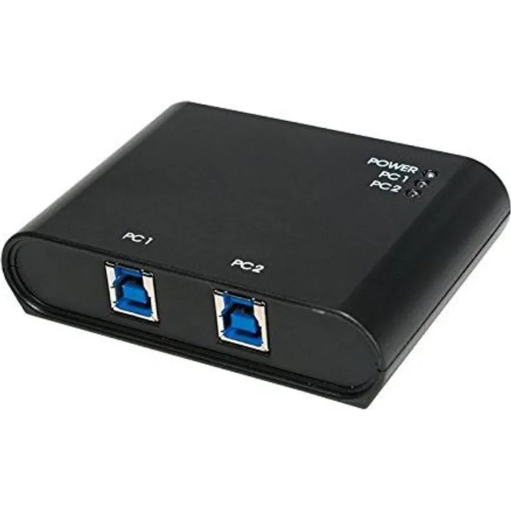 LogiLink Umschalter 2 x Ports PC auf 1 x USB 3.0