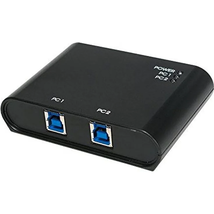 LogiLink Umschalter 2 x Ports PC auf 1 x USB 3.0