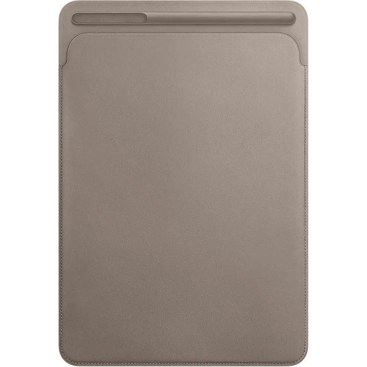 Apple Lederhülle für iPad Pro (10,5 Zoll), Taupe (MPU02ZM/A)