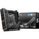 MSI MEG Z590I Unify - Mini-ITX, Intel Z590, LGA 1200 (Sockel H5), Dual-channel DDR4 (7D05-001R)