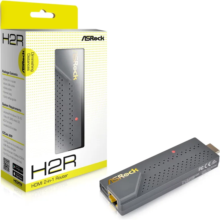 ASRock H2R Mainboard schwarz