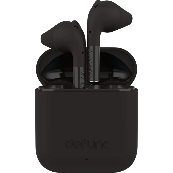 Defunc True Go Slim Headset, kabellos, leistungsstarker Sound, 22 Stunden Akkulaufzeit - Schwarz