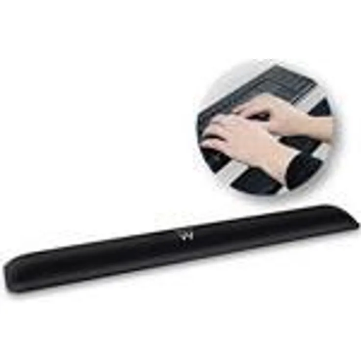 Ewent Ergonomic wrist pad for keyboard, black ERGONOMIC WRIST PAD (EW3180)