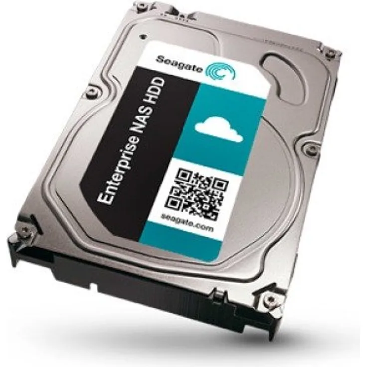 Seagate Enterprise NAS HDD - 6 TB - interne Festplatte, ST6000VN0001 (3,5 Zoll), 7200rpm, 128 MB Cache, SATA III für NAS-Betrieb