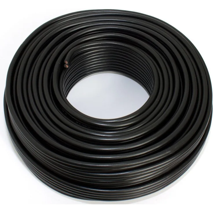Lautsprecherkabel schwarz 2X 4,00mm² 25M Ring