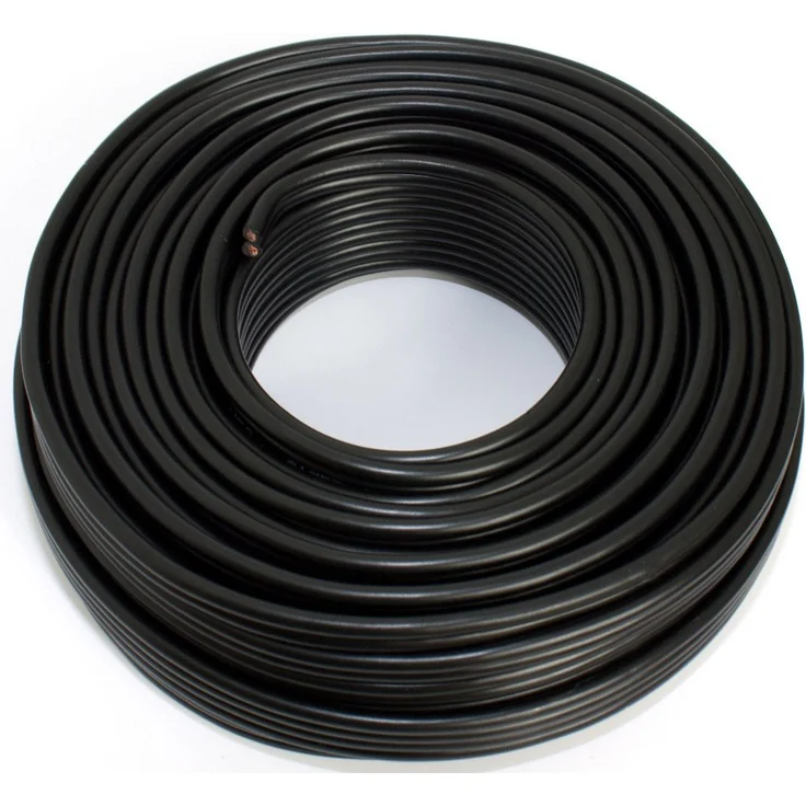 Lautsprecherkabel schwarz 2X 4,00mm² 25M Ring – Bild 1