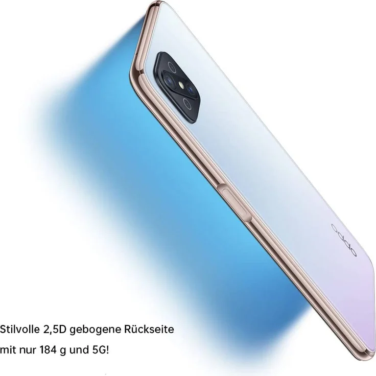 Oppo Reno4 Z 5G Smartphone 16,69cm (6,57 Zoll) LTPS, LCD-Display, 128GB interner Speicher, 8GB RAM, Dual-SIM, Dew White – Bild 9