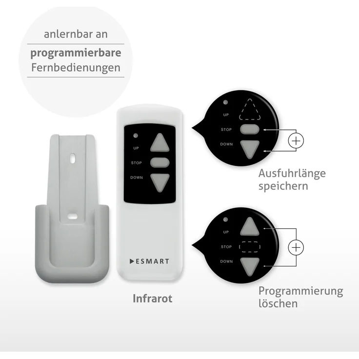 ESMART Professional MIMOTO Akustik-Motor Leinwand 244 x 137 cm (110'') 16:9 – Bild 5