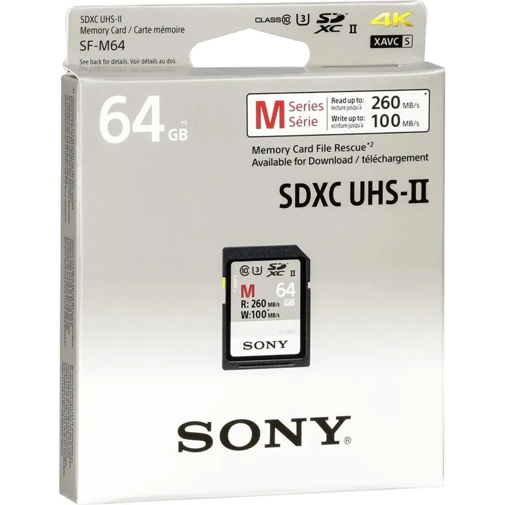 Sony SF-M64 SDXC Class 10 UHS-II U3