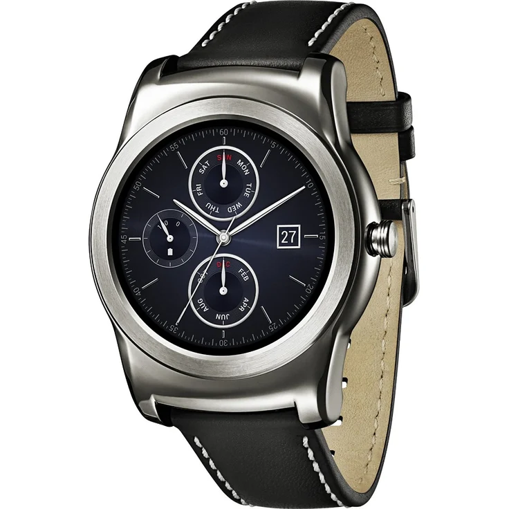 LG Electronics Watch Urbane W150 Smartwatch Unisex, Einheitsgröße, Silber – Bild 2