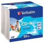 Verbatim 43437 CD-R 80min ExtraProtection Surface 52x 700MB CD-Rohlinge 10er Spindel - Preisvergleich