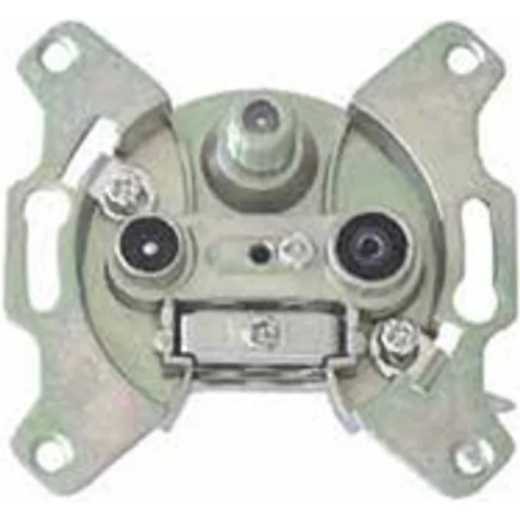 ASTRO GUT 312 TV (koaxial) Edelstahl Steckdose