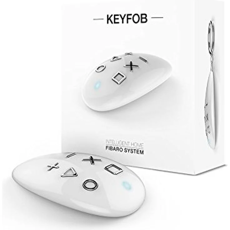 FIBARO KeyFob - Z-Wave Plus Fernbedienug, sechs Knöpfe, FGKF-601 – Bild 1