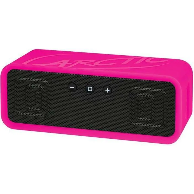 ARCTIC S113 BT - Tragbarer Bluetooth Lautsprecher mit NFC Pairing, Speaker mit Bluetooth 4.0, bis zu 8 Stunden Akkulaufzeit, Omnidirektionales Mikrofon, für Smartphone, Tablet und Laptop - Pink