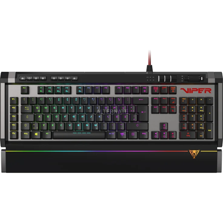 Patriot Viper V770 RGB - Tastatur - hintergrundbeleuchtet - USB - Deutsch QWERTZ - Kailh Red - retail (PV770MRUMXGM-DE) – Bild 1