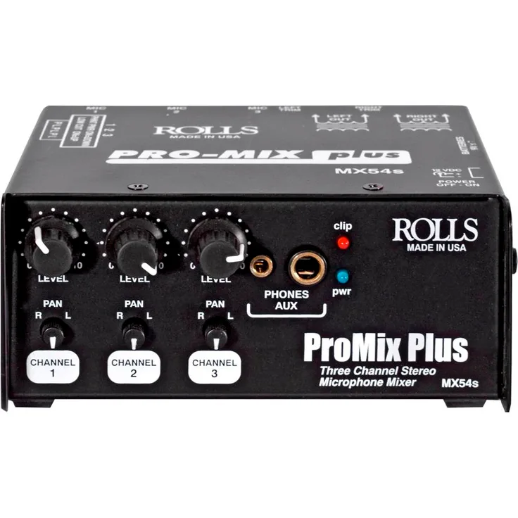 Rolls MX-54-s Mikrofon-Mini-Mixer