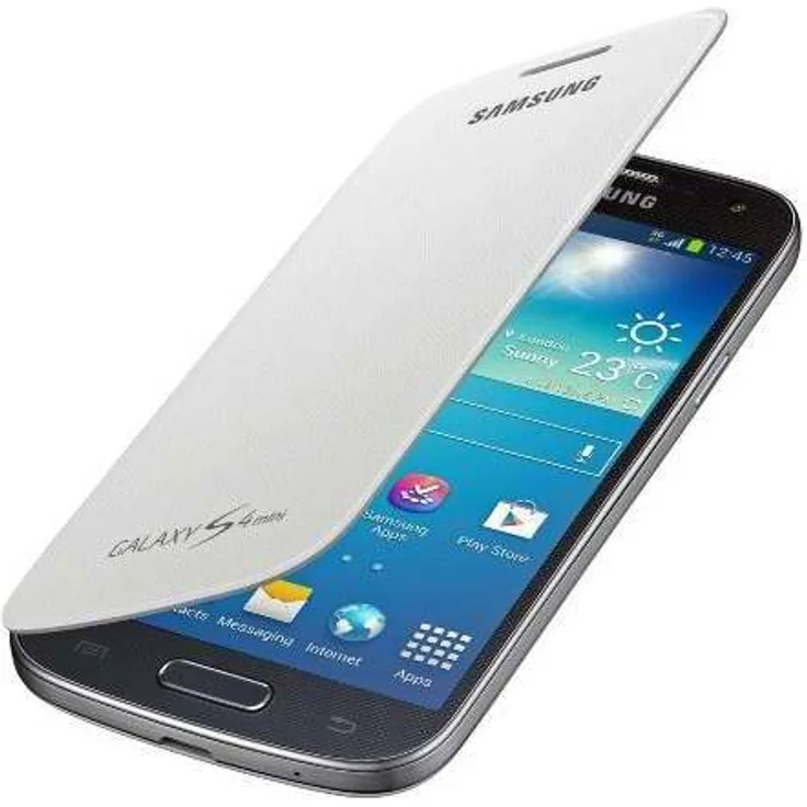 Samsung Original EF-FI919BWEG Handyhülle für Galaxy S4 Mini Flip
