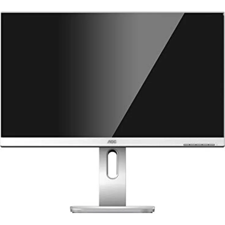 AOC X24P1-GR 61,1 cm (24 Zoll) Monitor (DVI, HDMI, IPS Panel, Displayport, USB Hub, 1920x1200, 4 ms Reaktionszeit, Pivot) grau