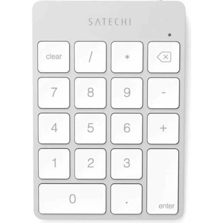 Satechi Aluminum Slim - Tastenfeld - Bluetooth - Silber (ST-SALKPS) – Bild 1