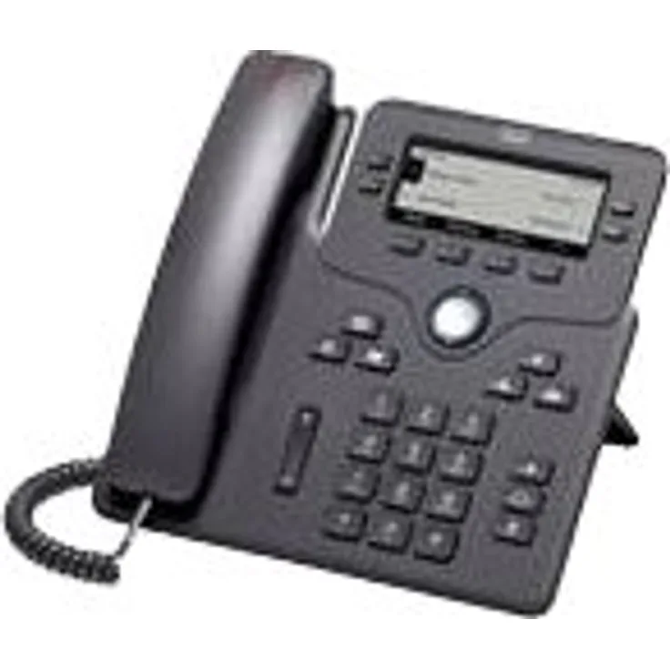 Cisco IP Phone 6851 - VoIP-Telefon - SIP, SRTP - 4 Leitungen - holzkohlefarben
