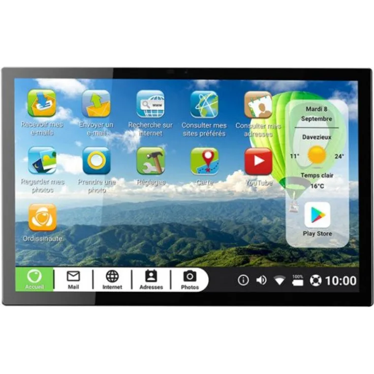 Ordissimo Celia Full-HD-Auflösung 10,1 Zoll, LTE-Tablet, Octa-Core, 4 GB RAM, 64 GB Speicher, Android, Anthrazit (art0418)