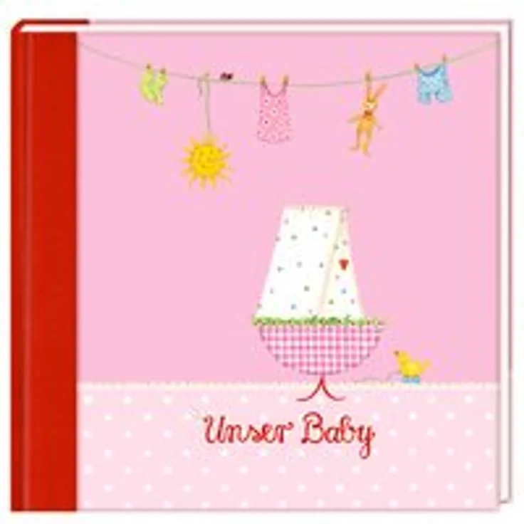 Eintragalbum - Unser Baby (rosa)