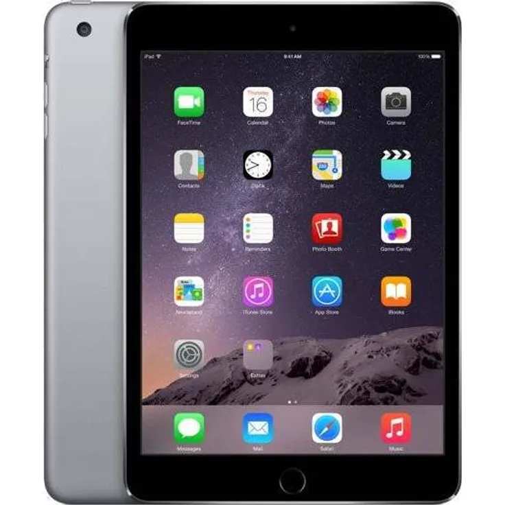 Apple iPad mini 3 WiFi + Cellular 64 GB Spacegrau