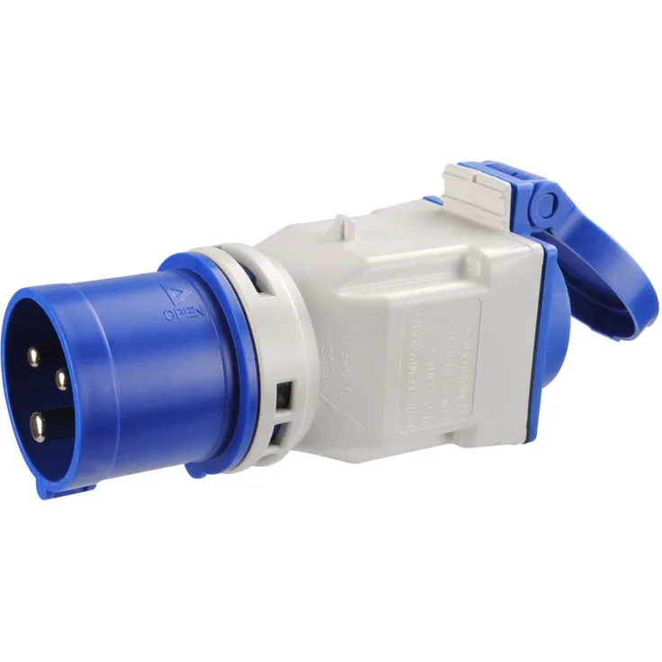 Caravan Adapter E-Stecker nach Schukosteckdose