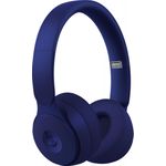 Beats Solo Pro Kabellose Bluetooth On-Ear Kopfhörer mit Noise-Cancelling, 22 Stunden Wiedergabe  Dunkelblau