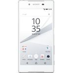 Sony Xperia Z5 Smartphone 13,21cm (5,2 Zoll) IPS-Display, 32GB interner Speicher, 3GB RAM, Android, Silber/Weiß