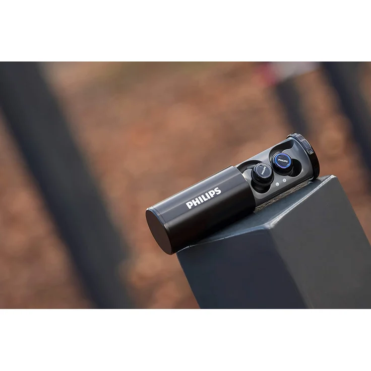 Philips ST702BK-00 In-Ear Kopfhörer mit Bluetooth, geeignet für Sport, spritzwassergeschützt, schwarz – Bild 7