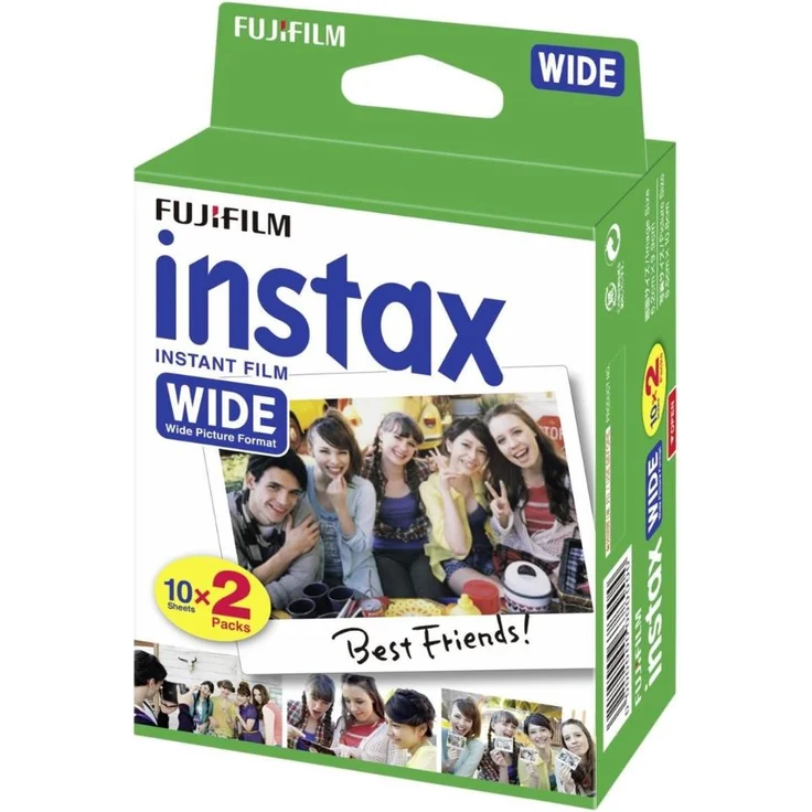 Fujifilm Instax Colorfilm instax Reg.Glossy (10x2-PK) – Bild 1